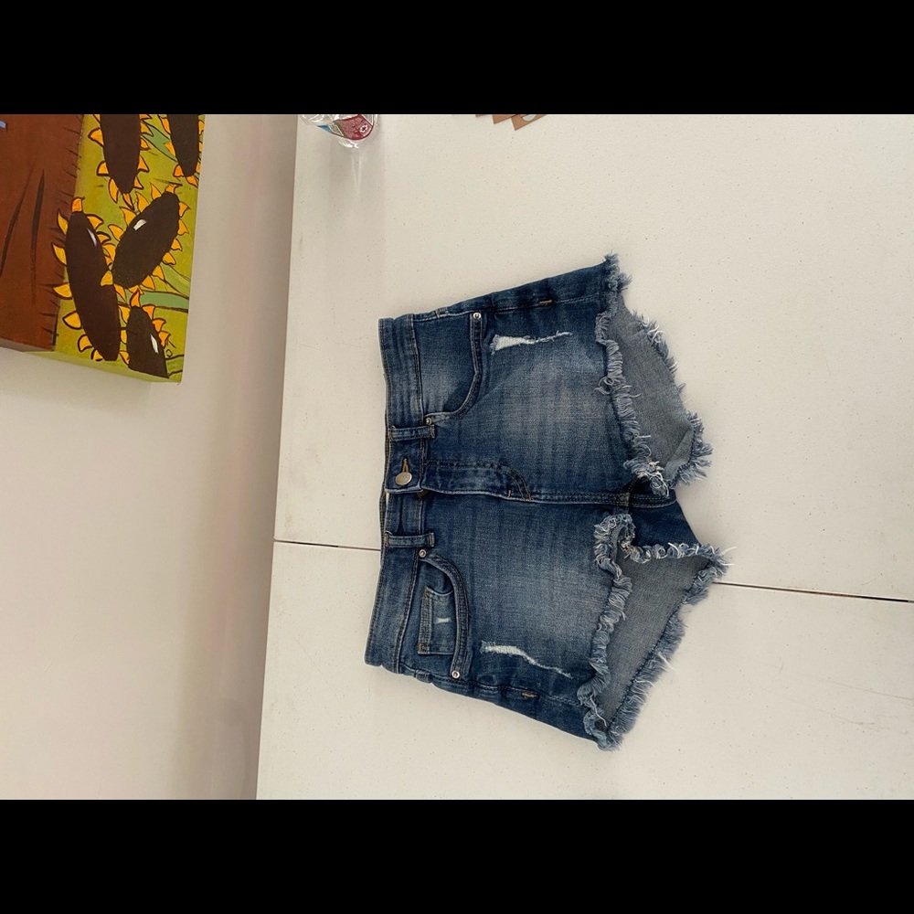 Jean shorts